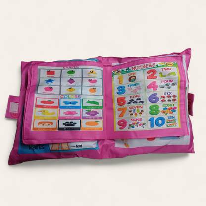 BHVMEY Soft Pillow for Kids with Education Charts
