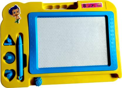 स्निग्ध Kids Magnetic Drawing Board with Stylus, Erasable Writing and Doodle Pad