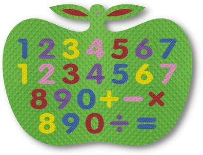 ATHARV Numeric Apple Shape Learning Board for Kids Eva Foam Board