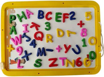 Kirat Double Sided Magic Magnetic Hanging Board Slate Drawing Writing Board For Kids