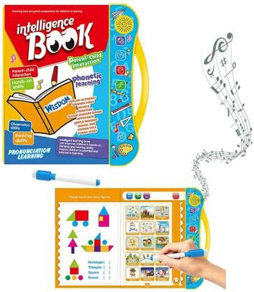 Kidzfun Educational Learning Book for 3+ Kids, Boys, Toddlers (Intelligence Book)