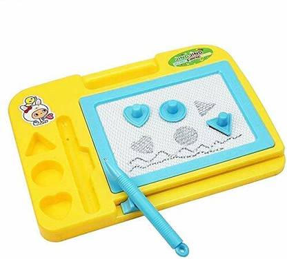 VARSHA COLLECTION Pad Writing and Drawing Educational 2 IN 1 Magic Slate for Kids Pack of 1