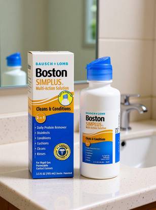 Boston Simplus Multi-Action Solution For Rigid Gas Permeable Contact Lenses