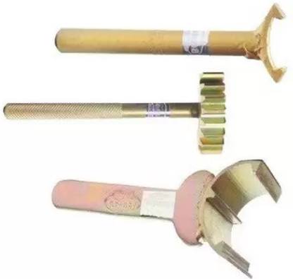 GrabMoor 3pcs Scissor Grary (Scissor Gear) Puller Set Timing Gear Setting Tool for Pulsar Lever Tool