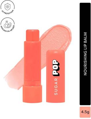 SUGAR POP Nourishing Lip Balm 05 Peach | Moisturizing | SPF Protection | Intense Care 05 Peach