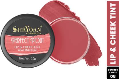 Shryoan Perfect Pout Cheek and Lip Tint Creamy Matte Finish Cowboy Candy Cowboy Candy