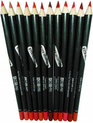 ads Pro Photo Finish Large Size Lip Liner Pencil Set of 12