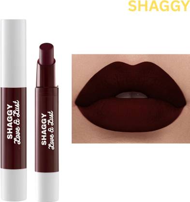 SHAGGY Non Transfer,Longlasting Matte Crayon MAROON Lipstick),291