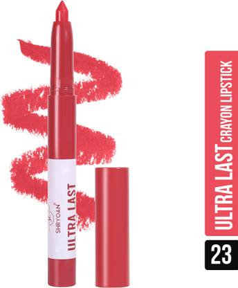 Shryoan Ultra Last Crayon Lipstick | Smooth Glide, Smudge Proof & Silky Matte Finish