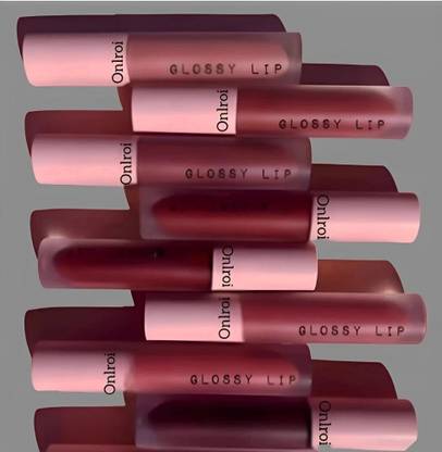 Onfroi Beauty Waterproof Long Lasting
Liquid Matte Mini Lipstick Set Combo Pack
of 8