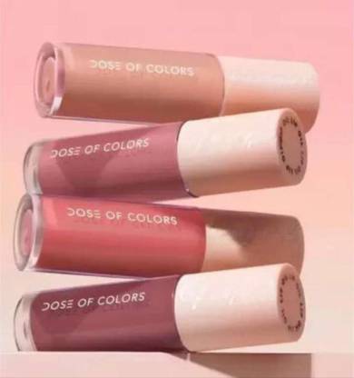 Hezruck Beauty SuperStay WaterProof Sensational Liquid Matte Nude Lipstick Set of 4