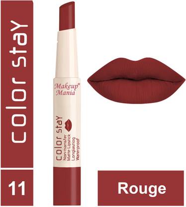 makeupmania Color Stay Long Lasting Matte Lipstick, Shade # 11