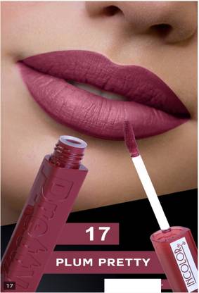 INCOLOR Pretty Matte Lip Gloss Plum Pretty (17 Number)