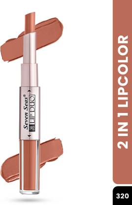 Seven Seas Lip Duo 2 In 1 Liquid Lipstick with Lipstick For Her