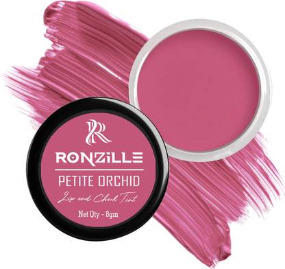 RONZILLE 3-In-1 Lip Tint & Cheek Tint,For Lips, Eyelids & Cheeks Lip Stain, Matte Finish