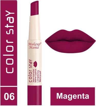 मनचाली Color Stay Long Lasting Matte Lipstick, Shade # 06