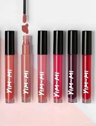 yim~mi Matte Liquid Lipstick is available in 6 stunning matte shades