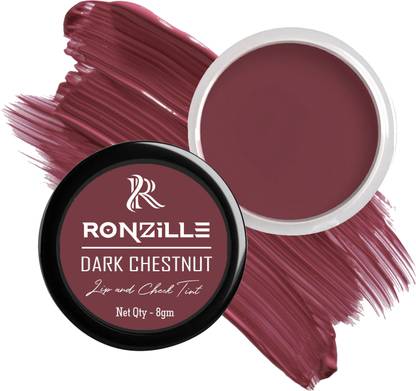 RONZILLE 3-In-1 Lip Tint & Cheek Tint,For Lips, Eyelids & Cheeks Lip Stain, Matte Finish