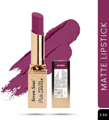 Seven Seas Matte With You Long Lasting Smooth & Soft Application Non-Transfer Lipstick