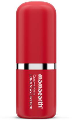 Mamaearth Creamy Matte Long Stay Lipstick with Murumuru Butter and Vitamin E