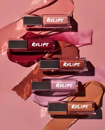 RVLIPS Liquid Lipstick Set - Multi Shade Collection | Long Lasting And Moisturizing