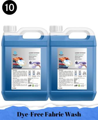 dillxa Luxury Laundry Liquid Premium Cleaning for Fine Fabrics- 10 Liter Lavender Liquid Detergent