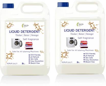 Harbe Washing Liquid detergent for all purpose No Color Nature Fresh Fragrance Fresh Liquid Detergent