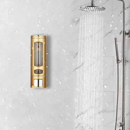 Quality BIt Golden INNOVA 400 ml Heavy Duty ABS Plastic Body Liquid Soap Dispenser 400 ml Soap Dispenser