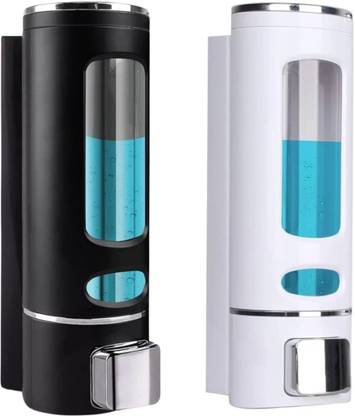 Citipro Premium Quality Wall Mounted Shampoo/Liquid Soap Dispenser(Pack of 2) 0.4 L Liquid, Shampoo, Gel, Foam, Lotion, Sanitizer Stand, Conditioner, Soap Dispenser