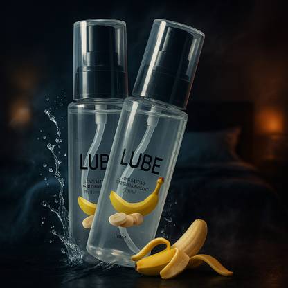 nestona Lube gel Banana Flavour | Personal Lubricants for men and women Lubricant