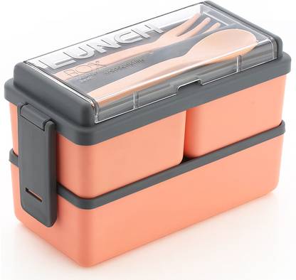 Flipkart SmartBuy Premium Quality Plastic Lunch Box Tiffin Box 3 Containers Lunch Box