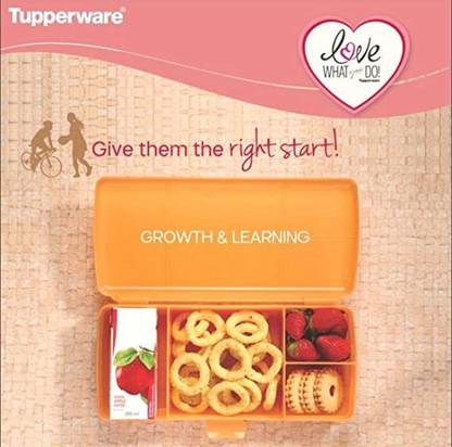 s.m.mart Tupperwares Sandwich Keeper Plus 1 Containers Lunch Box