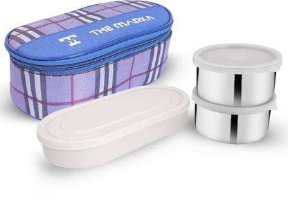 The Marka Classic Lunch Box 3 Containers Lunch Box