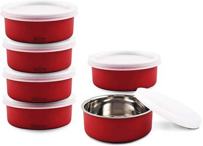 helicon Microwave Safe Lunch Conatainers 6 Containers Lunch Box