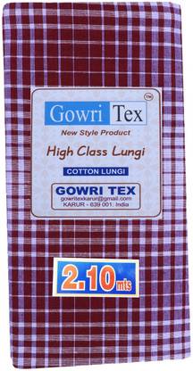 Checkered Multicolor Lungi