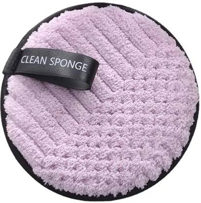MobFest Washable Rounds Makeup Remover Pads Face Cleaning Sponge Makeup Remover