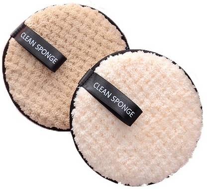 MobFest Reusable Makeup Remover Pads Washable Microfiber Cotton Facial Cleansing Makeup Remover