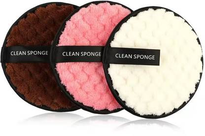 MobFest Makeup Remover Puff Face Microfiber Cloth Pads Cleaning Face Towel Makeup Remover