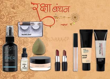 ह्यूज लीफ FACE MAKEUP COMBO OF 10 ITEM (Pack of 10)