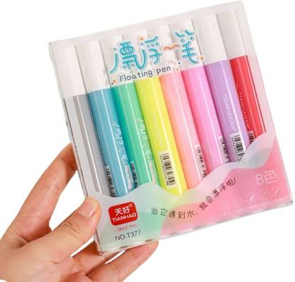 GUNGUN Set Of 8 floating marker pen Nib Sketch Pens