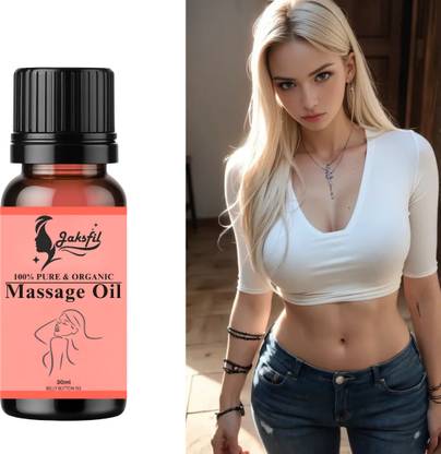 Jaksfil Breast Massage Oil for Women help in skin toning oil Natural oil all Ingredients