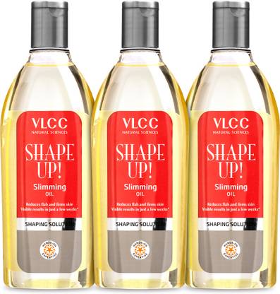 VLCC Shape Up Slimming Oil - 200 ml (Pack of 3)