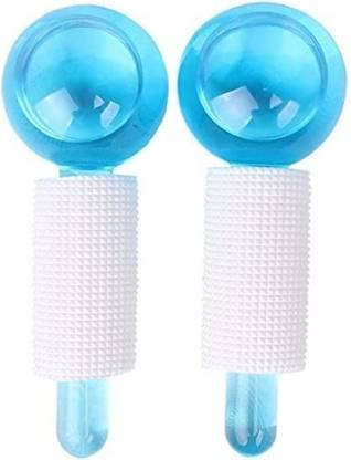 La Rostro 2Pcs Ice Roller Globes For Face And Eyes, Facial Cooling Massage Balls