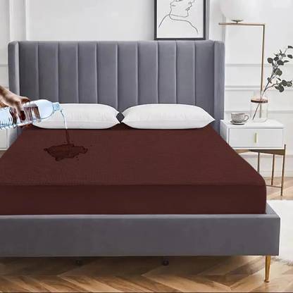 Blufurn Fitted King Size Breathable, Stretchable, Waterproof Mattress Cover
