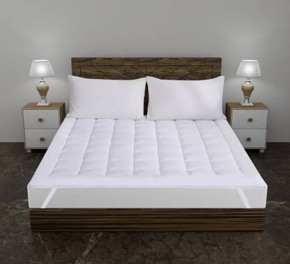 AJISH Mattress Topper Single Size Breathable Mattress Cover