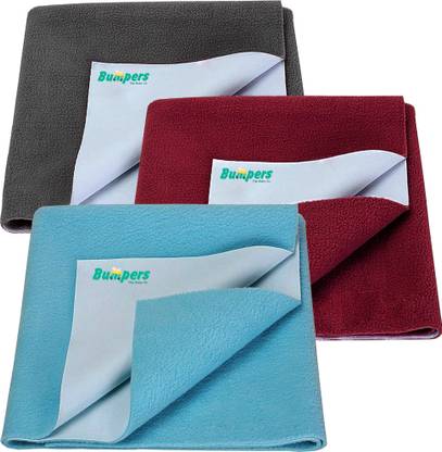 Bumpers Waterproof Baby Dry Sheet, Small Size, Pack of 3
