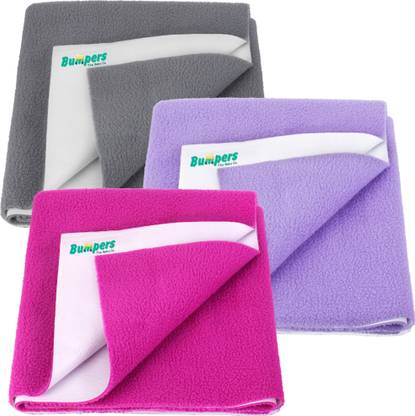 Bumpers Waterproof Baby Dry Sheet, Small Size, Pack of 3