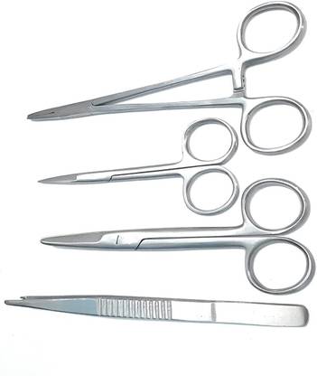 mediwave Suturing Instrument Set of 4 Pcs. Utility Forceps