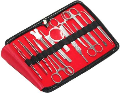 mediwave Surgical Kit for Medical Purpose Dissection Kit Surgical Instruments Set Utility Forceps