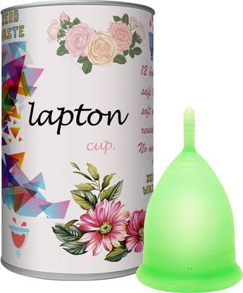 LAPTON Large Reusable Menstrual Cup